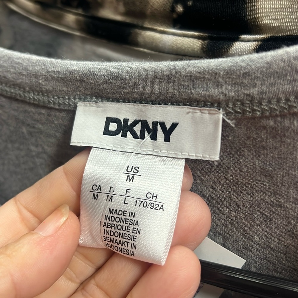 DKNY Gray Sleeveless Dress - Picture 3 of 5